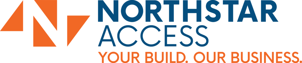 Northstar Access Logo with tag line Your Build Our Business