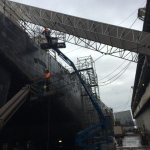 ship yard scaffold