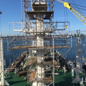 ship yard scaffold