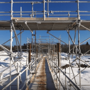 Hydroelectric Maintenance Scaffold