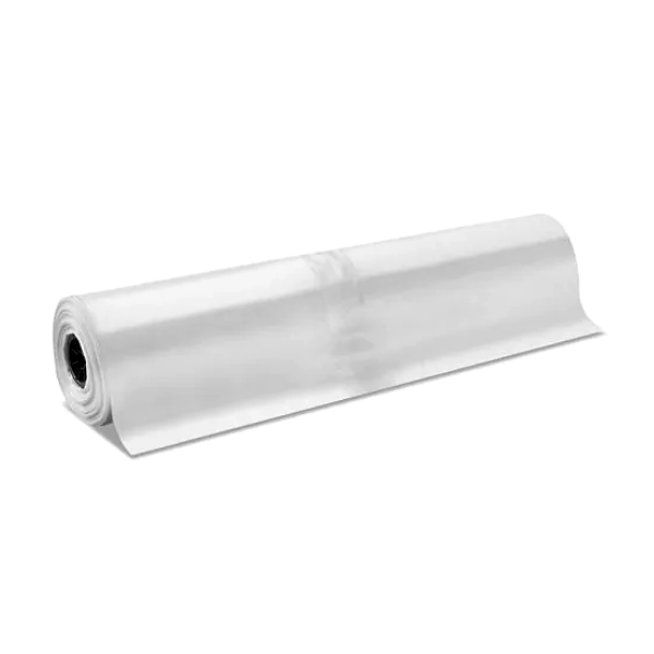 black and white product image of rolled up construction Shrink wrap for enclosures