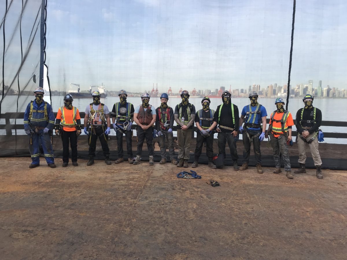 Vancouver Scaffold Crew for Northstar Access