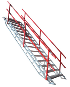 digital rendering of AdjustaStairs model
